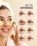 Maskiss 25-Pairs 24K Gold Under Eye Patches, Eye Mask, Eye Patches for Puffy Eyes, Eye Masks for Dark Circles and Puffiness, Collagen Skin Care Products - Image 4